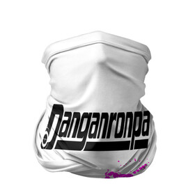 Бандана-труба 3D с принтом Danganronpa в городе Новоалтайск, 100% полиэстер, ткань с особыми свойствами — Activecool | плотность 150‒180 г/м2; хорошо тянется, но сохраняет форму | ahegao | danganronpa | monokuma | senpai | аниме | монокума | надпись | прикольные картинки | прикольные надписи | сердце | я люблю аниме
