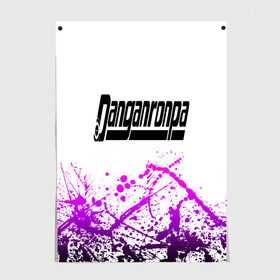 Постер с принтом Danganronpa в городе Новоалтайск, 100% бумага
 | бумага, плотность 150 мг. Матовая, но за счет высокого коэффициента гладкости имеет небольшой блеск и дает на свету блики, но в отличии от глянцевой бумаги не покрыта лаком | ahegao | danganronpa | monokuma | senpai | аниме | монокума | надпись | прикольные картинки | прикольные надписи | сердце | я люблю аниме