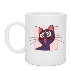 Кружка с принтом Luna, Sailor Moon в городе Новоалтайск, керамика | объем — 330 мл, диаметр — 80 мм. Принт наносится на бока кружки, можно сделать два разных изображения | 90s | cat | cute | kawaii | kitty | luna | sailor moon | usagi tsukino | аниме | каваии | кавай | кот | котики | луна | манга | марс | меркурий | милота | сейлор | сейлор мун | усаги цукино