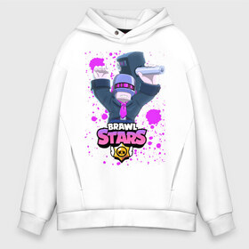 Мужское худи Oversize хлопок с принтом BRAWL STARS DJ FRANK в городе Новоалтайск, френч-терри — 70% хлопок, 30% полиэстер. Мягкий теплый начес внутри —100% хлопок | боковые карманы, эластичные манжеты и нижняя кромка, капюшон на магнитной кнопке | 8 bit | 8 бит | bibi | brawl | brawl stars | crow | dj frank | leon | spike | sprout | stars | бравл | бравл старс | браво старс | игра | компьютерная | кров | леон | онлайн | старс