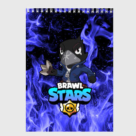 Скетчбук с принтом Brawl Stars CROW в городе Новоалтайск, 100% бумага
 | 48 листов, плотность листов — 100 г/м2, плотность картонной обложки — 250 г/м2. Листы скреплены сверху удобной пружинной спиралью | 8 bit | 8 бит | bibi | brawl | brawl stars | crow | leon | spike | sprout | stars | бравл | бравл старс | браво старс | игра | компьютерная | кров | леон | онлайн | старс