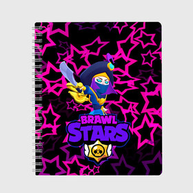 Тетрадь с принтом ROGUE MORTIS Brawl Stars в городе Новоалтайск, 100% бумага | 48 листов, плотность листов — 60 г/м2, плотность картонной обложки — 250 г/м2. Листы скреплены сбоку удобной пружинной спиралью. Уголки страниц и обложки скругленные. Цвет линий — светло-серый
 | 8 bit | brawl | brawlers | crow | gale | leon | max | rogue | sally | spike | sprout | stars | werewolf | wolf | бравл | волк | ворон | леон | макс | меха | мортис | салли | спраут | старз | старс