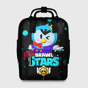 Женский рюкзак 3D с принтом Brawl stars MR.P. в городе Новоалтайск, 100% полиэстер | лямки с регулируемой длиной, сверху ручки, чтобы рюкзак нести как сумку. Основное отделение закрывается на молнию, как и внешний карман. Внутри два дополнительных кармана, один из которых закрывается на молнию. По бокам два дополнительных кармашка, куда поместится маленькая бутылочка
 | bibi | brawl stars | coach mike | leon | leon shark | mecha crow | mr.p | sally leon | sandy | sprout | unicorn | virus 8 bit | биби | бравл старс | вирус 8 бит | леон | оборотень | спроут | сэли леон