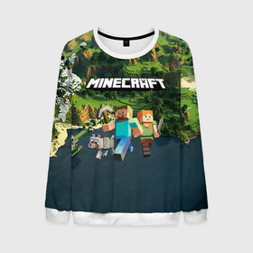 Мужской свитшот 3D с принтом Minecraft. в городе Новоалтайск, 100% полиэстер с мягким внутренним слоем | круглый вырез горловины, мягкая резинка на манжетах и поясе, свободная посадка по фигуре | craft | game | mine | minecraft | minecraftmemories | pixel | tnt | twitter | блок | динамит | игра | красный блок | майнкрафт | маркус перссон | пиксель | ремесло | тротил | шахта