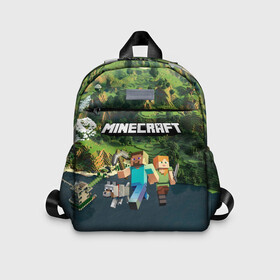 Детский рюкзак 3D с принтом Minecraft. в городе Новоалтайск, 100% полиэстер | лямки с регулируемой длиной, сверху петелька, чтобы рюкзак можно было повесить на вешалку. Основное отделение закрывается на молнию, как и внешний карман. Внутри дополнительный карман. По бокам два дополнительных кармашка | craft | game | mine | minecraft | minecraftmemories | pixel | tnt | twitter | блок | динамит | игра | красный блок | майнкрафт | маркус перссон | пиксель | ремесло | тротил | шахта