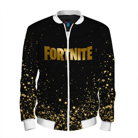 Мужской бомбер 3D с принтом FORTNITE GOLDEN | ФОРТНАЙТ ЗОЛОТО в городе Новоалтайск, 100% полиэстер | застегивается на молнию, по бокам два кармана без застежек, по низу бомбера и на воротнике - эластичная резинка | deadmau5 | fortnite | fortnite 2 | fortnite x маршмелло | ikonik | marshmello | ninja | ninja streamer | raven | travis scott | ворон | иконик | ниндзя | пили | рейвен | трэвис скотт | фортнайт