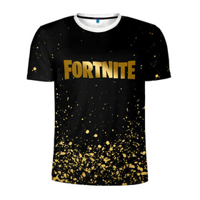 Мужская футболка 3D спортивная с принтом FORTNITE GOLDEN | ФОРТНАЙТ ЗОЛОТО в городе Новоалтайск, 100% полиэстер с улучшенными характеристиками | приталенный силуэт, круглая горловина, широкие плечи, сужается к линии бедра | deadmau5 | fortnite | fortnite 2 | fortnite x маршмелло | ikonik | marshmello | ninja | ninja streamer | raven | travis scott | ворон | иконик | ниндзя | пили | рейвен | трэвис скотт | фортнайт