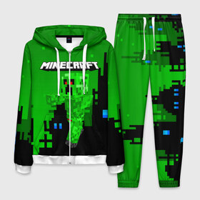Мужской костюм 3D с принтом Minecraft. в городе Новоалтайск, 100% полиэстер | Манжеты и пояс оформлены тканевой резинкой, двухслойный капюшон со шнурком для регулировки, карманы спереди | craft | game | mine | minecraft | minecraftmemories | pixel | tnt | twitter | блок | динамит | игра | красный блок | майнкрафт | маркус перссон | пиксель | ремесло | тротил | шахта