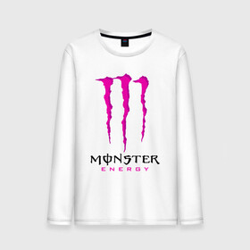 Мужской лонгслив хлопок с принтом MONSTER ENERGY в городе Новоалтайск, 100% хлопок |  | black monster | bmx | claw | cybersport | energy | monster | monster energy | moto | motocross | race | sport | киберспорт | когти | монстер энерджи | монстр | мото | мотокросс | ралли | скейтбординг | спорт | т | энергия