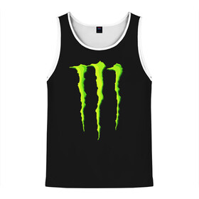 Мужская майка 3D с принтом MONSTER ENERGY в городе Новоалтайск, 100% полиэстер | круглая горловина, приталенный силуэт, длина до линии бедра. Пройма и горловина окантованы тонкой бейкой | black monster | bmx | claw | cybersport | energy | monster | monster energy | moto | motocross | race | sport | киберспорт | когти | монстер энерджи | монстр | мото | мотокросс | ралли | скейтбординг | спорт | т | энергия