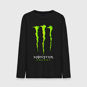 Мужской лонгслив хлопок с принтом MONSTER ENERGY в городе Новоалтайск, 100% хлопок |  | black monster | bmx | claw | cybersport | energy | monster | monster energy | moto | motocross | race | sport | киберспорт | когти | монстер энерджи | монстр | мото | мотокросс | ралли | скейтбординг | спорт | т | энергия