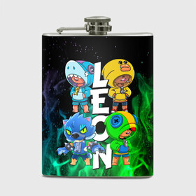 Фляга с принтом Brawl Stars Leon Quattro в городе Новоалтайск, металлический корпус | емкость 0,22 л, размер 125 х 94 мм. Виниловая наклейка запечатывается полностью | brawl leon | brawl stars | leon | leon green | leon sally | leon shark | leon wolf | бравл старс | леон | леон акула | леон бравл | леон волк | леон салли