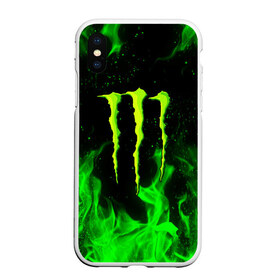 Чехол для iPhone XS Max матовый с принтом MONSTER ENERGY в городе Новоалтайск, Силикон | Область печати: задняя сторона чехла, без боковых панелей | black monster | bmx | claw | cybersport | energy | monster | monster energy | moto | motocross | race | sport | киберспорт | когти | монстер энерджи | монстр | мото | мотокросс | ралли | скейтбординг | спорт | т | энергия