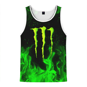 Мужская майка 3D с принтом MONSTER ENERGY в городе Новоалтайск, 100% полиэстер | круглая горловина, приталенный силуэт, длина до линии бедра. Пройма и горловина окантованы тонкой бейкой | Тематика изображения на принте: black monster | bmx | claw | cybersport | energy | monster | monster energy | moto | motocross | race | sport | киберспорт | когти | монстер энерджи | монстр | мото | мотокросс | ралли | скейтбординг | спорт | т | энергия