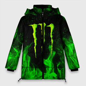 Женская зимняя куртка 3D с принтом MONSTER ENERGY в городе Новоалтайск, верх — 100% полиэстер; подкладка — 100% полиэстер; утеплитель — 100% полиэстер | длина ниже бедра, силуэт Оверсайз. Есть воротник-стойка, отстегивающийся капюшон и ветрозащитная планка. 

Боковые карманы с листочкой на кнопках и внутренний карман на молнии | black monster | bmx | claw | cybersport | energy | monster | monster energy | moto | motocross | race | sport | киберспорт | когти | монстер энерджи | монстр | мото | мотокросс | ралли | скейтбординг | спорт | т | энергия