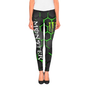 Леггинсы 3D с принтом MONSTER ENERGY в городе Новоалтайск, 80% полиэстер, 20% эластан | Эластичный пояс, зауженные к низу, низкая посадка | black monster | bmx | claw | cybersport | energy | monster | monster energy | moto | motocross | race | sport | киберспорт | когти | монстер энерджи | монстр | мото | мотокросс | ралли | скейтбординг | спорт | т | энергия