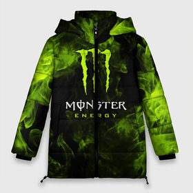 Женская зимняя куртка 3D с принтом MONSTER ENERGY в городе Новоалтайск, верх — 100% полиэстер; подкладка — 100% полиэстер; утеплитель — 100% полиэстер | длина ниже бедра, силуэт Оверсайз. Есть воротник-стойка, отстегивающийся капюшон и ветрозащитная планка. 

Боковые карманы с листочкой на кнопках и внутренний карман на молнии | black monster | bmx | claw | cybersport | energy | monster | monster energy | moto | motocross | race | sport | киберспорт | когти | монстер энерджи | монстр | мото | мотокросс | ралли | скейтбординг | спорт | т | энергия
