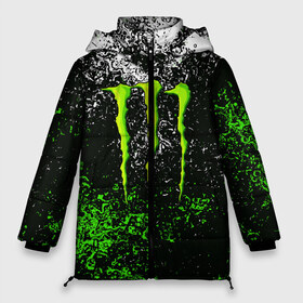 Женская зимняя куртка 3D с принтом MONSTER ENERGY в городе Новоалтайск, верх — 100% полиэстер; подкладка — 100% полиэстер; утеплитель — 100% полиэстер | длина ниже бедра, силуэт Оверсайз. Есть воротник-стойка, отстегивающийся капюшон и ветрозащитная планка. 

Боковые карманы с листочкой на кнопках и внутренний карман на молнии | black monster | bmx | claw | cybersport | energy | monster | monster energy | moto | motocross | race | sport | киберспорт | когти | монстер энерджи | монстр | мото | мотокросс | ралли | скейтбординг | спорт | т | энергия