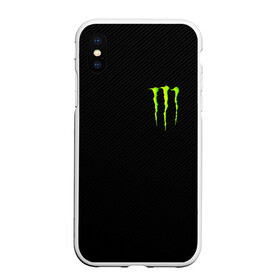 Чехол для iPhone XS Max матовый с принтом MONSTER ENERGY в городе Новоалтайск, Силикон | Область печати: задняя сторона чехла, без боковых панелей | black monster | bmx | claw | cybersport | energy | monster | monster energy | moto | motocross | race | sport | киберспорт | когти | монстер энерджи | монстр | мото | мотокросс | ралли | скейтбординг | спорт | т | энергия