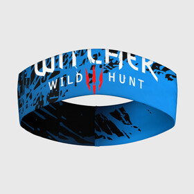 Повязка на голову 3D с принтом The Witcher в городе Новоалтайск,  |  | the witcher | wiedmin | ведьмак | иггра | ролевая | сериал | славянской мифологией
