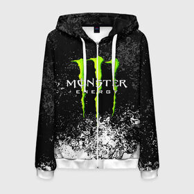 Мужская толстовка 3D на молнии с принтом MONSTER ENERGY в городе Новоалтайск, 100% полиэстер | длина до линии бедра, манжеты и пояс оформлены мягкой тканевой резинкой, двухслойный капюшон со шнурком для регулировки, спереди молния, по бокам два кармана | Тематика изображения на принте: black monster | bmx | claw | cybersport | energy | monster | monster energy | moto | motocross | race | sport | киберспорт | когти | монстер энерджи | монстр | мото | мотокросс | ралли | скейтбординг | спорт | т | энергия