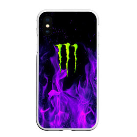 Чехол для iPhone XS Max матовый с принтом MONSTER ENERGY в городе Новоалтайск, Силикон | Область печати: задняя сторона чехла, без боковых панелей | black monster | bmx | claw | cybersport | energy | monster | monster energy | moto | motocross | race | sport | киберспорт | когти | монстер энерджи | монстр | мото | мотокросс | ралли | скейтбординг | спорт | т | энергия