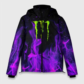Мужская зимняя куртка 3D с принтом MONSTER ENERGY в городе Новоалтайск, верх — 100% полиэстер; подкладка — 100% полиэстер; утеплитель — 100% полиэстер | длина ниже бедра, свободный силуэт Оверсайз. Есть воротник-стойка, отстегивающийся капюшон и ветрозащитная планка. 

Боковые карманы с листочкой на кнопках и внутренний карман на молнии. | Тематика изображения на принте: black monster | bmx | claw | cybersport | energy | monster | monster energy | moto | motocross | race | sport | киберспорт | когти | монстер энерджи | монстр | мото | мотокросс | ралли | скейтбординг | спорт | т | энергия