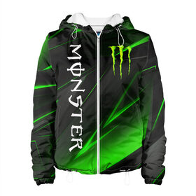 Женская куртка 3D с принтом MONSTER ENERGY в городе Новоалтайск, ткань верха — 100% полиэстер, подклад — флис | прямой крой, подол и капюшон оформлены резинкой с фиксаторами, два кармана без застежек по бокам, один большой потайной карман на груди. Карман на груди застегивается на липучку | black monster | bmx | claw | cybersport | energy | monster | monster energy | moto | motocross | race | sport | киберспорт | когти | монстер энерджи | монстр | мото | мотокросс | ралли | скейтбординг | спорт | т | энергия