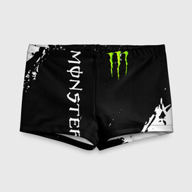Детские купальные плавки 3D с принтом MONSTER ENERGY  в городе Новоалтайск, Полиэстер 85%, Спандекс 15% | Слитный крой, подклад по переду изделия, узкие бретели | black monster | bmx | claw | cybersport | energy | monster | monster energy | moto | motocross | race | sport | киберспорт | когти | монстер энерджи | монстр | мото | мотокросс | ралли | скейтбординг | спорт | т | энергия