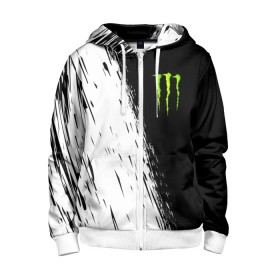 Детская толстовка 3D на молнии с принтом MONSTER ENERGY в городе Новоалтайск, 100% полиэстер |  манжеты и пояс оформлены широкой мягкой резинкой, двухслойный капюшон со шнурком для регулировки, спереди карманы и застежка-молния
 | black monster | bmx | claw | cybersport | energy | monster | monster energy | moto | motocross | race | sport | киберспорт | когти | монстер энерджи | монстр | мото | мотокросс | ралли | скейтбординг | спорт | т | энергия