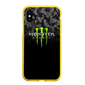 Чехол для iPhone XS Max матовый с принтом MONSTER ENERGY в городе Новоалтайск, Силикон | Область печати: задняя сторона чехла, без боковых панелей | black monster | bmx | claw | cybersport | energy | monster | monster energy | moto | motocross | race | sport | киберспорт | когти | монстер энерджи | монстр | мото | мотокросс | ралли | скейтбординг | спорт | т | энергия