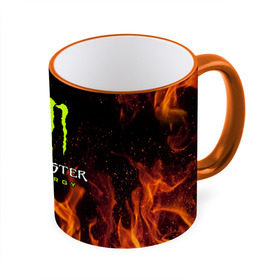 Кружка с принтом MONSTER ENERGY в городе Новоалтайск, керамика | ёмкость 330 мл | black monster | bmx | claw | cybersport | energy | monster | monster energy | moto | motocross | race | sport | киберспорт | когти | монстер энерджи | монстр | мото | мотокросс | ралли | скейтбординг | спорт | т | энергия