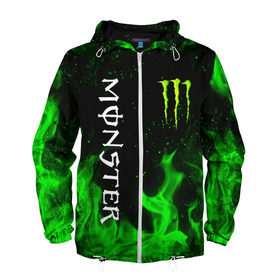 Мужская ветровка 3D с принтом MONSTER ENERGY в городе Новоалтайск, 100% полиэстер | подол и капюшон оформлены резинкой с фиксаторами, два кармана без застежек по бокам, один потайной карман на груди | Тематика изображения на принте: black monster | bmx | claw | cybersport | energy | monster | monster energy | moto | motocross | race | sport | киберспорт | когти | монстер энерджи | монстр | мото | мотокросс | ралли | скейтбординг | спорт | т | энергия