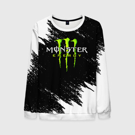 Мужской свитшот 3D с принтом MONSTER ENERGY  в городе Новоалтайск, 100% полиэстер с мягким внутренним слоем | круглый вырез горловины, мягкая резинка на манжетах и поясе, свободная посадка по фигуре | black monster | bmx | claw | cybersport | energy | monster | monster energy | moto | motocross | race | sport | киберспорт | когти | монстер энерджи | монстр | мото | мотокросс | ралли | скейтбординг | спорт | т | энергия