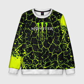 Детский свитшот 3D с принтом MONSTER ENERGY  в городе Новоалтайск, 100% полиэстер | свободная посадка, прямой крой, мягкая тканевая резинка на рукавах и понизу свитшота | black monster | bmx | claw | cybersport | energy | monster | monster energy | moto | motocross | race | sport | киберспорт | когти | монстер энерджи | монстр | мото | мотокросс | ралли | скейтбординг | спорт | т | энергия