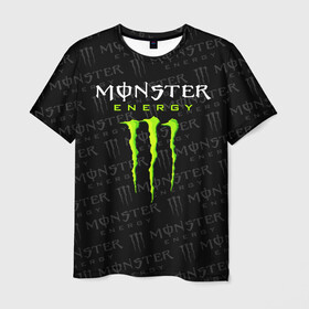 Мужская футболка 3D с принтом MONSTER ENERGY  в городе Новоалтайск, 100% полиэфир | прямой крой, круглый вырез горловины, длина до линии бедер | black monster | bmx | claw | cybersport | energy | monster | monster energy | moto | motocross | race | sport | киберспорт | когти | монстер энерджи | монстр | мото | мотокросс | ралли | скейтбординг | спорт | т | энергия