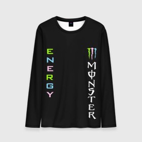 Мужской лонгслив 3D с принтом MONSTER ENERGY (Z) в городе Новоалтайск, 100% полиэстер | длинные рукава, круглый вырез горловины, полуприлегающий силуэт | Тематика изображения на принте: black monster | bmx | claw | cybersport | energy | monster | monster energy | moto | motocross | race | sport | киберспорт | когти | монстер энерджи | монстр | мото | мотокросс | ралли | скейтбординг | спорт | энергия