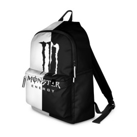 Рюкзак 3D с принтом MONSTER ENERGY (Z) в городе Новоалтайск, 100% полиэстер | лямки с регулируемой длиной, сверху петелька, чтобы рюкзак можно было повесить на вешалку. Основное отделение закрывается на молнию, как и внешний карман. Внутри два дополнительных кармана, один из которых закрывается на молнию. По бокам два дополнительных кармашка | black monster | bmx | claw | cybersport | energy | monster | monster energy | moto | motocross | race | sport | киберспорт | когти | монстер энерджи | монстр | мото | мотокросс | ралли | скейтбординг | спорт | т | энергия
