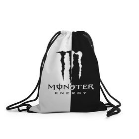 Рюкзак-мешок 3D с принтом MONSTER ENERGY (Z) в городе Новоалтайск, 100% полиэстер | плотность ткани — 200 г/м2, размер — 35 х 45 см; лямки — толстые шнурки, застежка на шнуровке, без карманов и подкладки | black monster | bmx | claw | cybersport | energy | monster | monster energy | moto | motocross | race | sport | киберспорт | когти | монстер энерджи | монстр | мото | мотокросс | ралли | скейтбординг | спорт | т | энергия