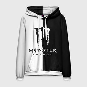 Мужская толстовка 3D с принтом MONSTER ENERGY (Z) в городе Новоалтайск, 100% полиэстер | двухслойный капюшон со шнурком для регулировки, мягкие манжеты на рукавах и по низу толстовки, спереди карман-кенгуру с мягким внутренним слоем. | black monster | bmx | claw | cybersport | energy | monster | monster energy | moto | motocross | race | sport | киберспорт | когти | монстер энерджи | монстр | мото | мотокросс | ралли | скейтбординг | спорт | т | энергия
