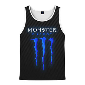 Мужская майка 3D с принтом MONSTER ENERGY (Z) в городе Новоалтайск, 100% полиэстер | круглая горловина, приталенный силуэт, длина до линии бедра. Пройма и горловина окантованы тонкой бейкой | Тематика изображения на принте: black monster | bmx | claw | cybersport | energy | monster | monster energy | moto | motocross | race | sport | киберспорт | когти | монстер энерджи | монстр | мото | мотокросс | ралли | скейтбординг | спорт | т | энергия