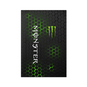 Обложка для паспорта матовая кожа с принтом MONSTER ENERGY  в городе Новоалтайск, натуральная матовая кожа | размер 19,3 х 13,7 см; прозрачные пластиковые крепления | black monster | bmx | claw | cybersport | energy | monster | monster energy | moto | motocross | race | sport | киберспорт | когти | монстер энерджи | монстр | мото | мотокросс | ралли | скейтбординг | спорт | т | энергия