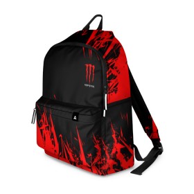 Рюкзак 3D с принтом MONSTER ENERGY (Z) в городе Новоалтайск, 100% полиэстер | лямки с регулируемой длиной, сверху петелька, чтобы рюкзак можно было повесить на вешалку. Основное отделение закрывается на молнию, как и внешний карман. Внутри два дополнительных кармана, один из которых закрывается на молнию. По бокам два дополнительных кармашка | black monster | bmx | claw | cybersport | energy | monster | monster energy | moto | motocross | race | sport | киберспорт | когти | монстер энерджи | монстр | мото | мотокросс | ралли | скейтбординг | спорт | т | энергия
