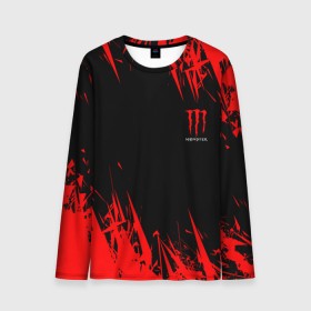 Мужской лонгслив 3D с принтом MONSTER ENERGY (Z) в городе Новоалтайск, 100% полиэстер | длинные рукава, круглый вырез горловины, полуприлегающий силуэт | Тематика изображения на принте: black monster | bmx | claw | cybersport | energy | monster | monster energy | moto | motocross | race | sport | киберспорт | когти | монстер энерджи | монстр | мото | мотокросс | ралли | скейтбординг | спорт | т | энергия