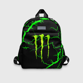 Детский рюкзак 3D с принтом MONSTER ENERGY в городе Новоалтайск, 100% полиэстер | лямки с регулируемой длиной, сверху петелька, чтобы рюкзак можно было повесить на вешалку. Основное отделение закрывается на молнию, как и внешний карман. Внутри дополнительный карман. По бокам два дополнительных кармашка | black monster | bmx | claw | cybersport | energy | monster | monster energy | moto | motocross | race | sport | киберспорт | когти | монстер энерджи | монстр | мото | мотокросс | ралли | скейтбординг | спорт | т | энергия