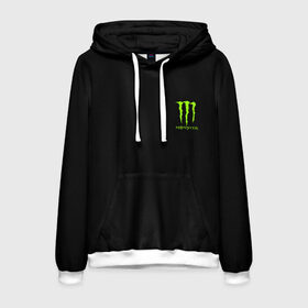 Мужская толстовка 3D с принтом MONSTER ENERGY (+спина) (Z) в городе Новоалтайск, 100% полиэстер | двухслойный капюшон со шнурком для регулировки, мягкие манжеты на рукавах и по низу толстовки, спереди карман-кенгуру с мягким внутренним слоем. | black monster | bmx | claw | cybersport | energy | monster | monster energy | moto | motocross | race | sport | киберспорт | когти | монстер энерджи | монстр | мото | мотокросс | ралли | скейтбординг | спорт | т | энергия