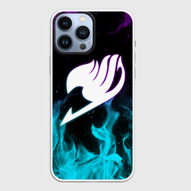 Чехол для iPhone 13 Pro Max с принтом Хвост Феи голубой и фиолетовый в городе Новоалтайск,  |  | Тематика изображения на принте: fairy tail | happy | natsu | грей фуллбастер | добенгаль | иксид | кавазу | лектор | локи | люси | нацу | нацу драгнил | ничия | пантер лили | тока | фейри тейл | фрош | хвост феи | хэппи | чарли | эрза