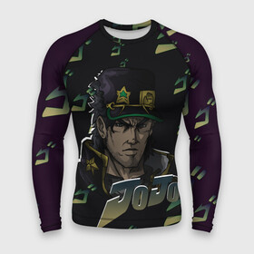 Мужской рашгард 3D с принтом JOJO в городе Новоалтайск,  |  | jojo | jojo bizarre adventure | аниме | джо | джозеф | жожо | преключения