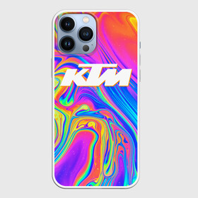 Чехол для iPhone 13 Pro Max с принтом KTM | КТМ (+спина) (Z) в городе Новоалтайск,  |  | enduro | ktm | moto | motocycle | sportmotorcycle | ктм | мото | мотоспорт
