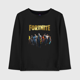 Детский лонгслив хлопок с принтом FORTNITE 2 SEASON Часть 2 в городе Новоалтайск, 100% хлопок | круглый вырез горловины, полуприлегающий силуэт, длина до линии бедер | 12 season | 12 сезон | 2 chapter | 2 глава | 2 сезон | 2 часть | fortnite | новый | фортнайт